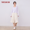 Threegun三枪 时尚阔腿八分女裙裤-T60115B01 商品缩略图0