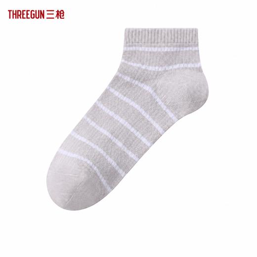 Threegun三枪 凉感条纹女船袜-T90084Z03 商品图2