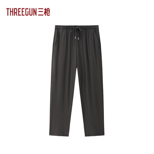 Threegun三枪 密棉华夫格男家居长裤-T60111B01 商品图2