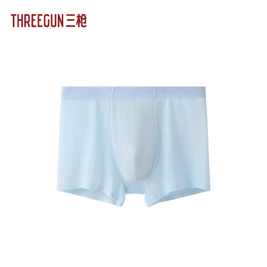 Threegun三枪 冰丝无痕男平角裤-T50066B03 商品图1