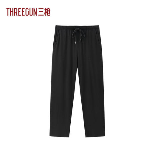 Threegun三枪 密棉华夫格男家居长裤-T60111B01 商品图1