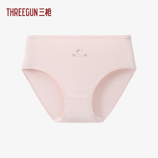 Threegun三枪 木代尔少儿女三角裤（三枚装）-T40034B01 商品图3
