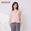 Threegun三枪 莱赛尔连帽女披肩-T80129A01 商品缩略图0