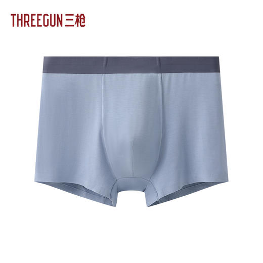 Threegun 三枪莱赛尔无痕男平脚裤-T50061B03 商品图3