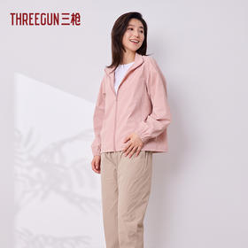 Threegun三枪 廓机能立领长袖女外套-T80123A01