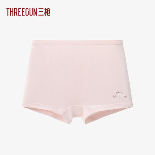 Threegun三枪 木代尔少儿女平脚裤（三枚装）-T50073B01 商品图2