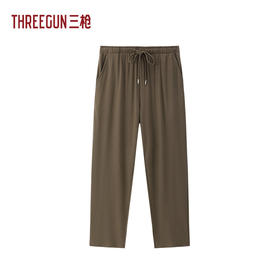Threegun三枪 密棉华夫格男家居长裤-T60111B01