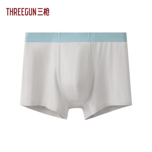 Threegun 三枪莱赛尔无痕男平脚裤-T50061B03 商品图4