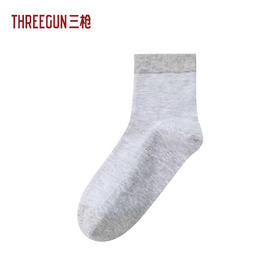 Threegun三枪 网眼松口直角中筒女袜-T90082Z03