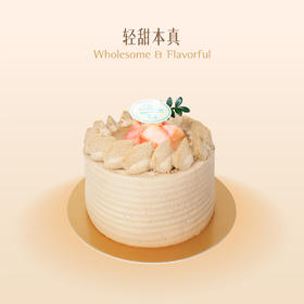 桃子伯爵奶油蛋糕