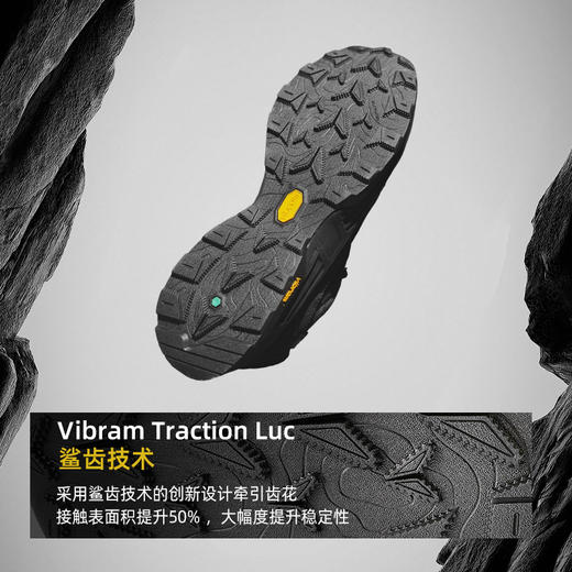 [送挂件]天越/Extrek&Taketop联名定制款VIBRAM头层皮防水防滑徒步登山鞋低帮 商品图4