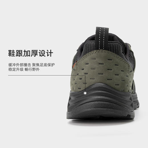 [送挂件]天越/Extrek&Taketop联名定制款VIBRAM头层皮防水防滑徒步登山鞋低帮 商品图1
