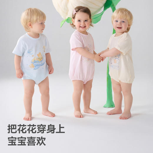贝肽斯无袖短袖包屁衣合集爆款新生儿哈衣 商品图4