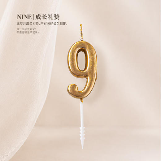 【烫金数字蜡烛】不单独发货  单拍不发货 商品图10