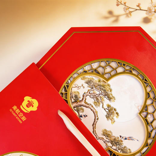绯羽绕月月饼礼盒  145g*4 商品图2