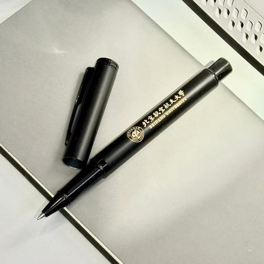 黑色磨砂签字笔 商品图2