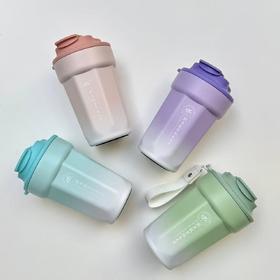 彩色渐变保温杯