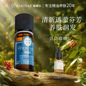 摩洛哥迷迭香精油10ml【单方精油·需搭配使用】专注焕活肌肤 清澈肌肤 专心伴读超典精油 22年精油经验【嘉媚乐】