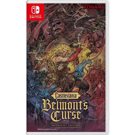 【预订订金】Switch游戏 恶魔城 贝尔蒙特的诅咒 中文版 2026.10.15 商品图0