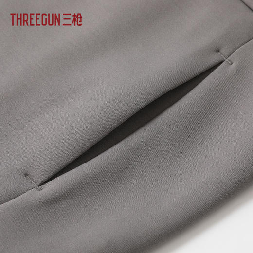 Threegun三枪 【空气棉】长袖连帽开襟男衫-82357A011 商品图3