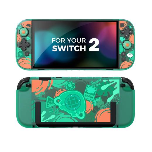 良值 Switch2 NS2 喷射战士 涂击队 主机保护套装 配件 商品图0