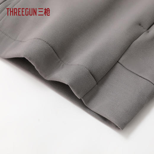 Threegun三枪 【空气棉】长袖连帽开襟男衫-82357A011 商品图5