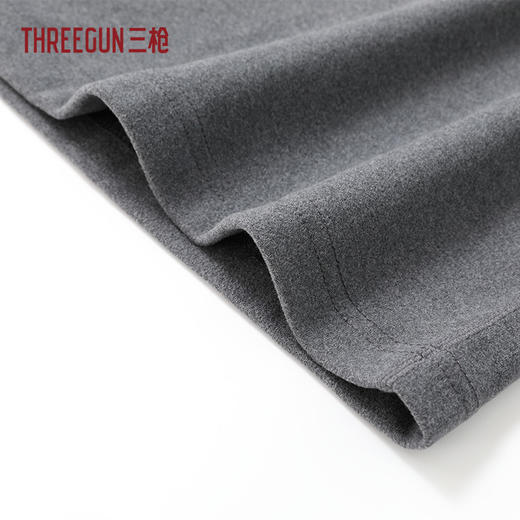 Threegun三枪 朋克暖绒加厚型圆领男内衣套-2L059D021 商品图2