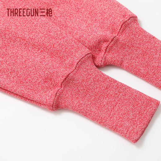 Threegun三枪 舒肤棉闪色棉毛半高领女衫-30087A011 商品图3