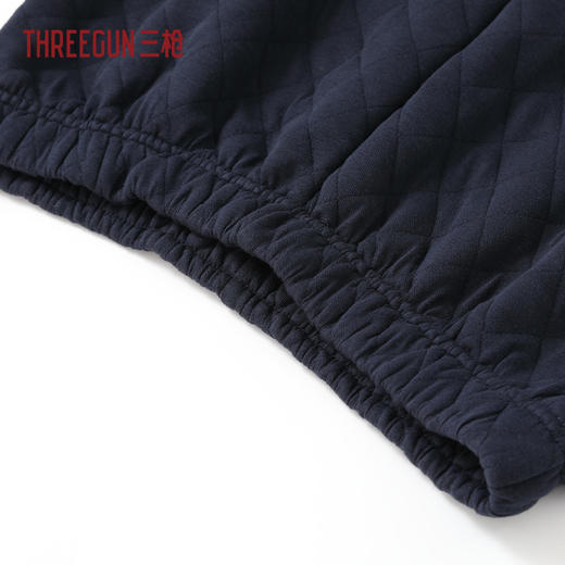Threegun三枪 暖棉立领开襟长袖男家居套-82367D011 商品图3