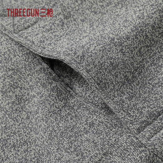 Threegun三枪 舒肤棉闪色棉毛男裤-541532211 商品图2