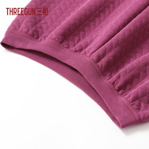 Threegun三枪 提花暖棉女长裤-T60057B01 商品图1