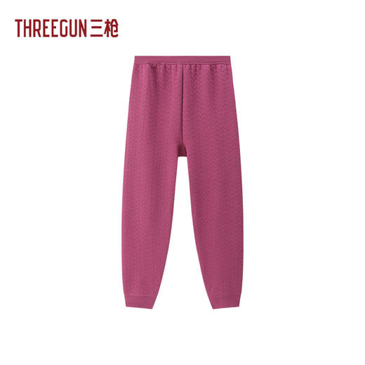 Threegun三枪 提花暖棉女长裤-T60057B01 商品图0