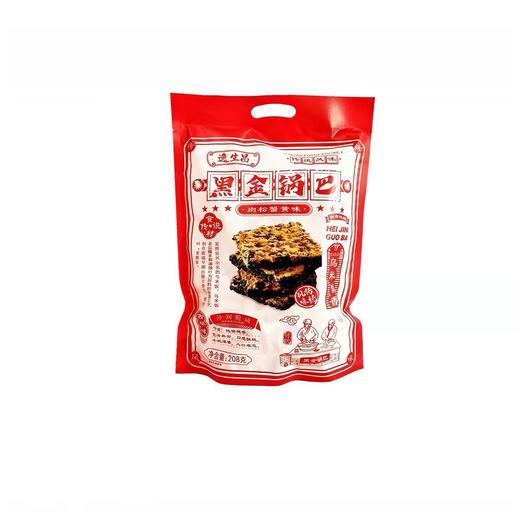 逸生昌黑金锅巴（肉松蟹黄味）208g 商品图0