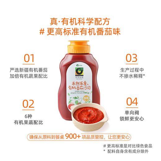 禾然乐童有机番茄沙司320g 商品图1