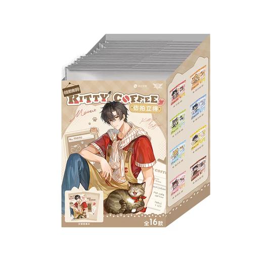 全职高手 猫咪咖啡系列 仿拍立得 16包/盒 国谷 商品图0