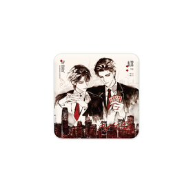 奇洛李维斯回信 宫灯百合系列 底牌 方形徽章 吧唧 国谷 耽美