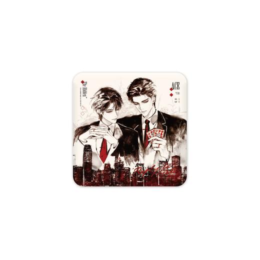 奇洛李维斯回信 宫灯百合系列 底牌 方形徽章 吧唧 国谷 耽美 商品图0