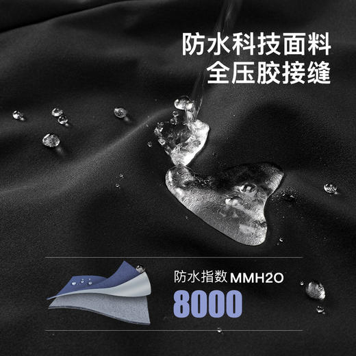 33000ft软壳衣女春秋款跑步登山徒步骑行防水透气户外运动软壳外套054 商品图2
