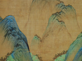 宋.王希孟_千里江山图（手卷精品一比一版）