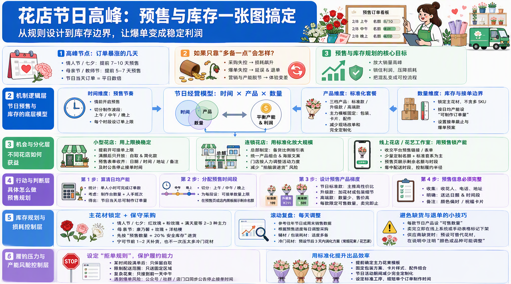 节日前多久开始预售?花店预售方案怎么设计