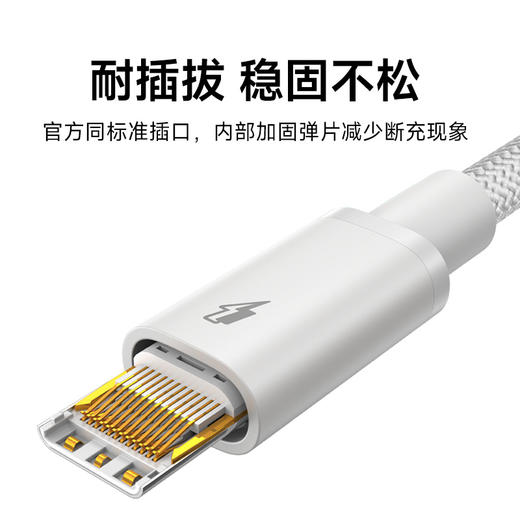 【新品爆款】倍思 石墨烯系列 快充数据线USB-A to USB-C 20V3A  商品图8