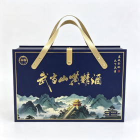 【全国包邮，部分地区除外】润恒武当山黄精白酒礼盒500ml*4瓶（42%vol）