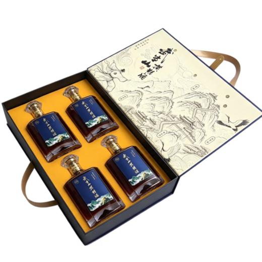 【全国包邮，部分地区除外】润恒武当山黄精白酒礼盒500ml*4瓶（42%vol） 商品图1