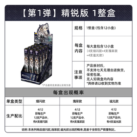 卡游 明日方舟 中性笔 精锐版 12只/盒 盲盒