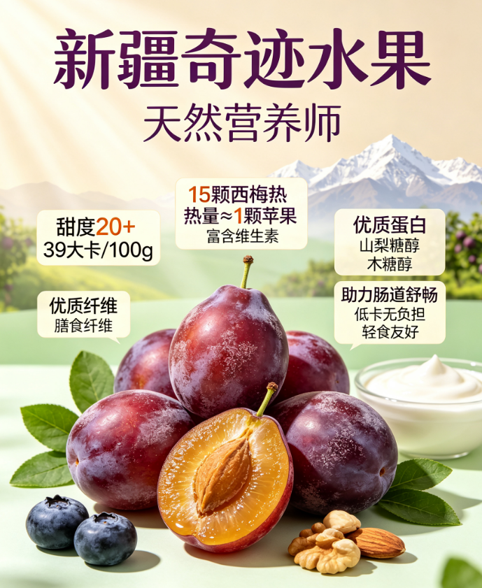 新疆喀什法兰西西梅