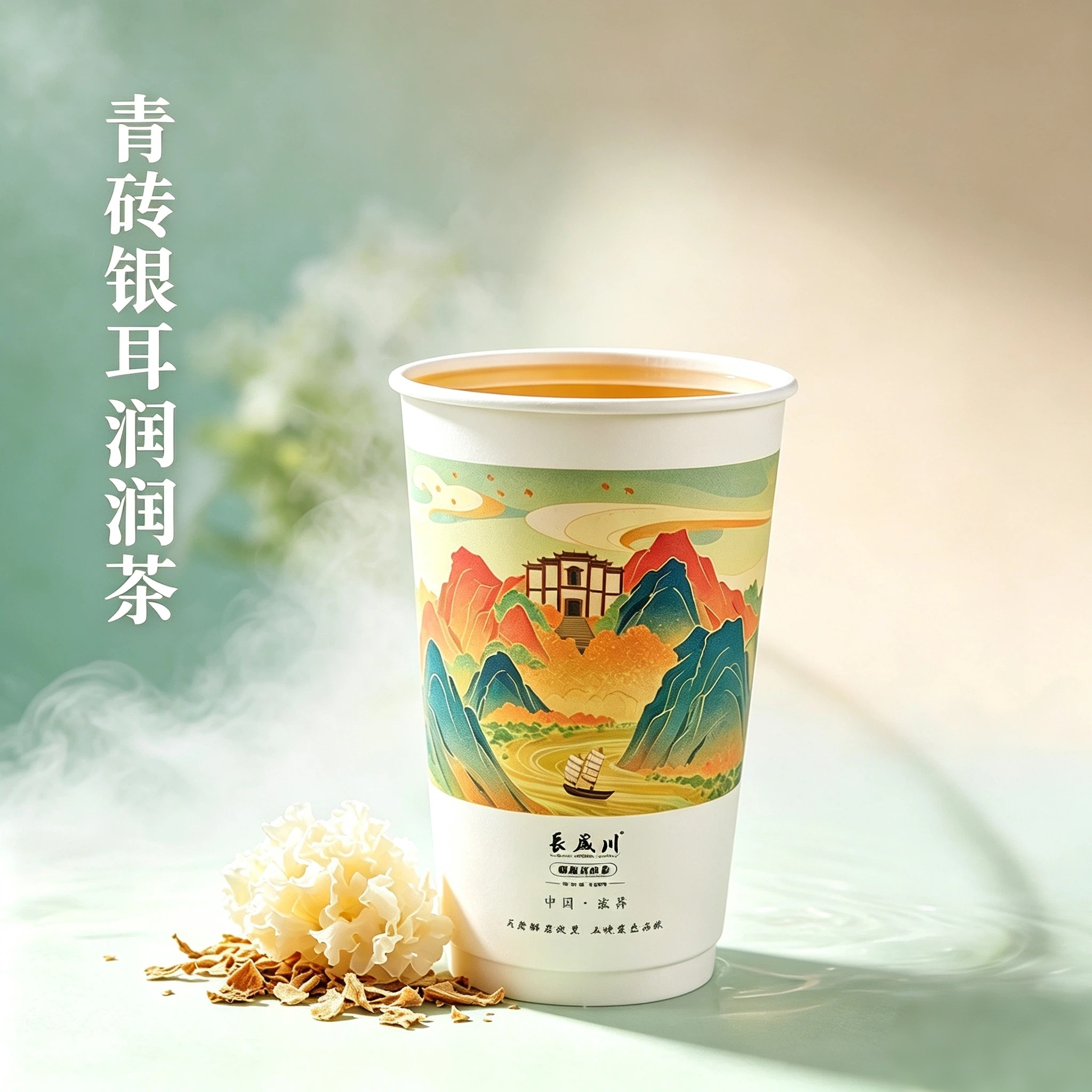 青砖银耳润润茶