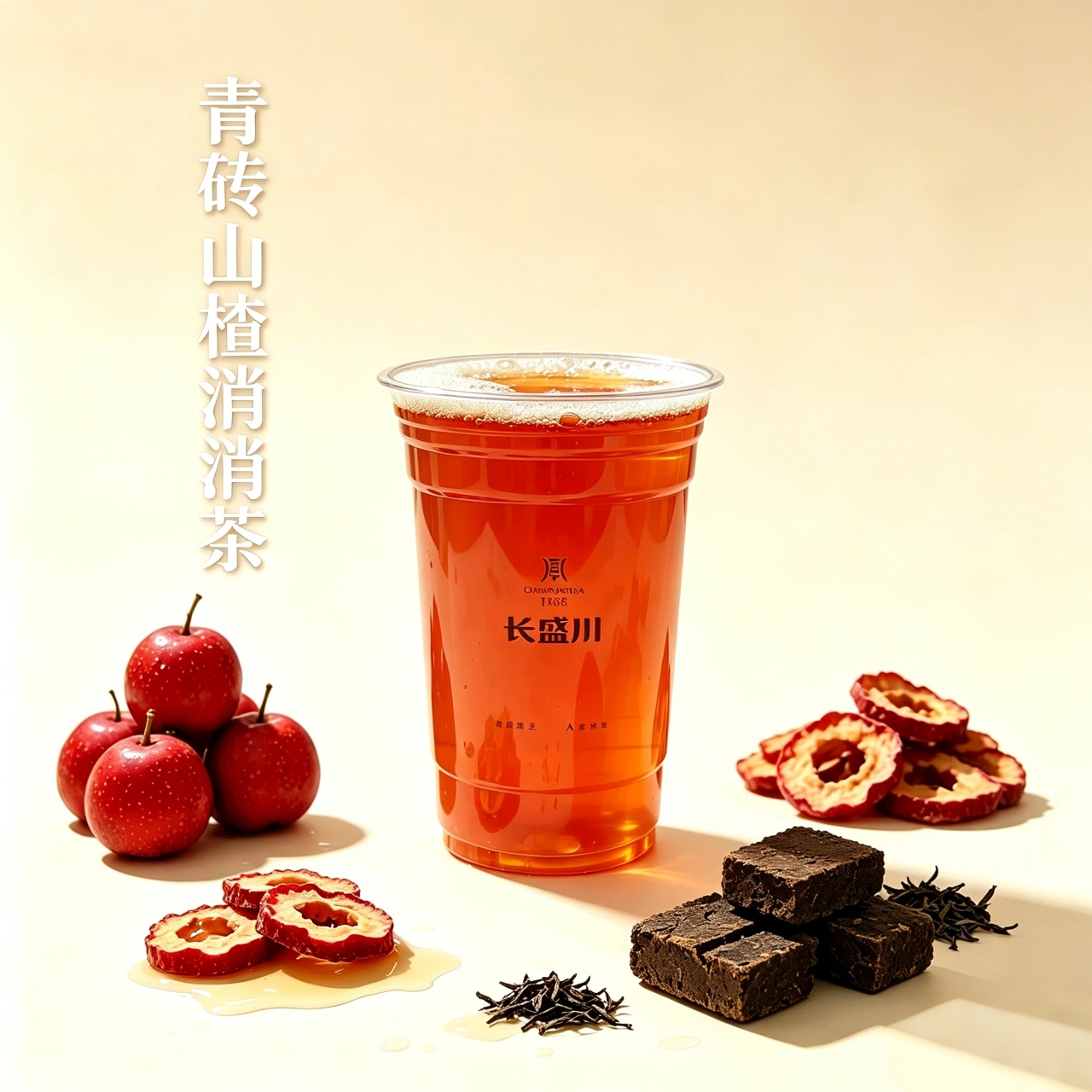 青砖山楂消消茶