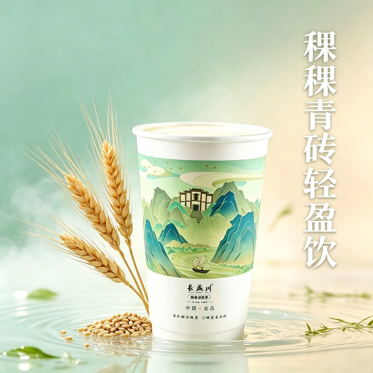 稞稞青砖轻盈饮