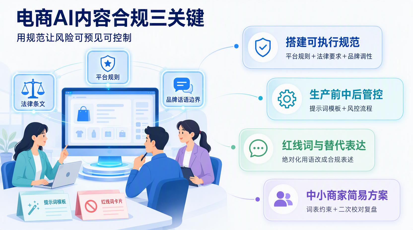 电商品牌如何制定AI内容规范?
