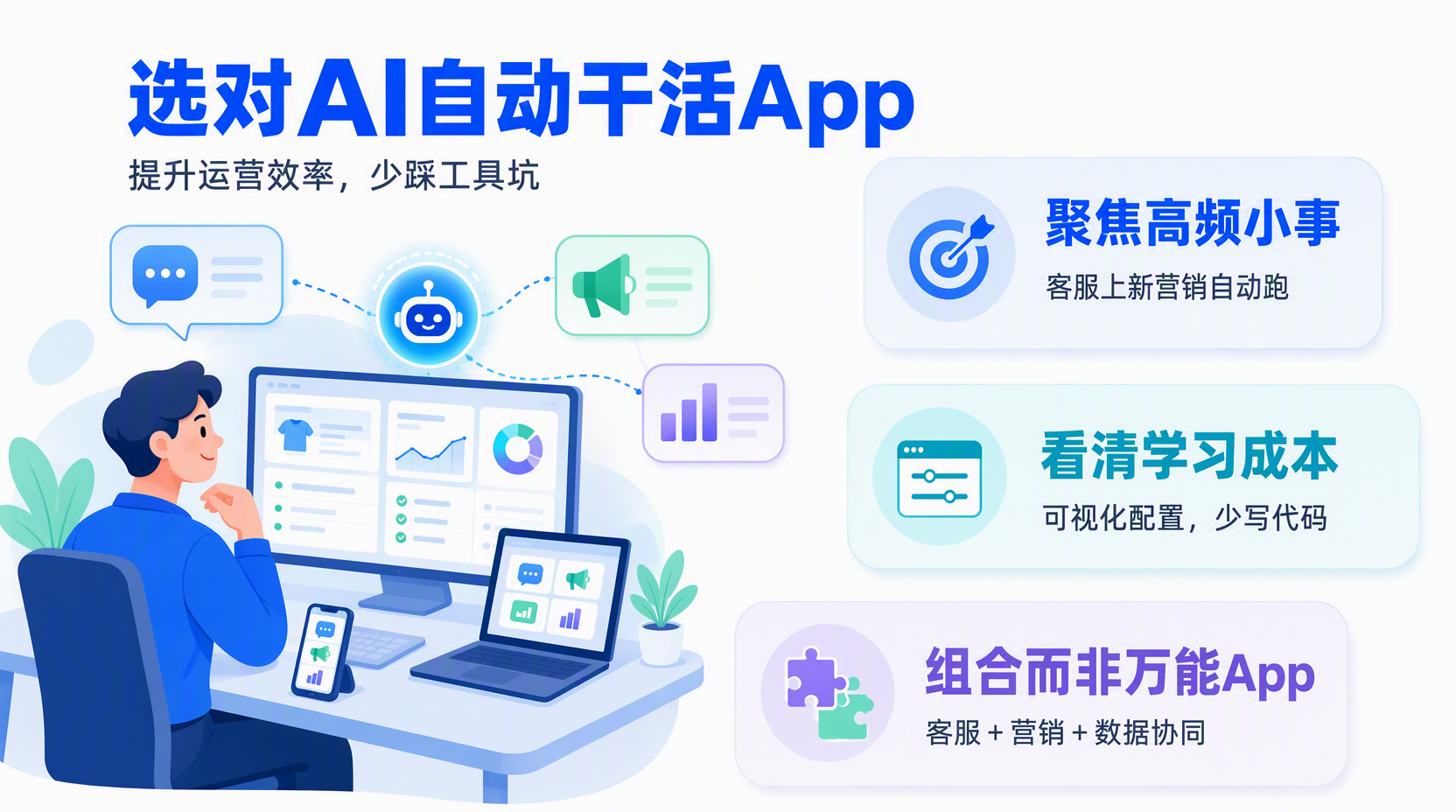 AI自动干活的App怎么选?先看这几项硬指标